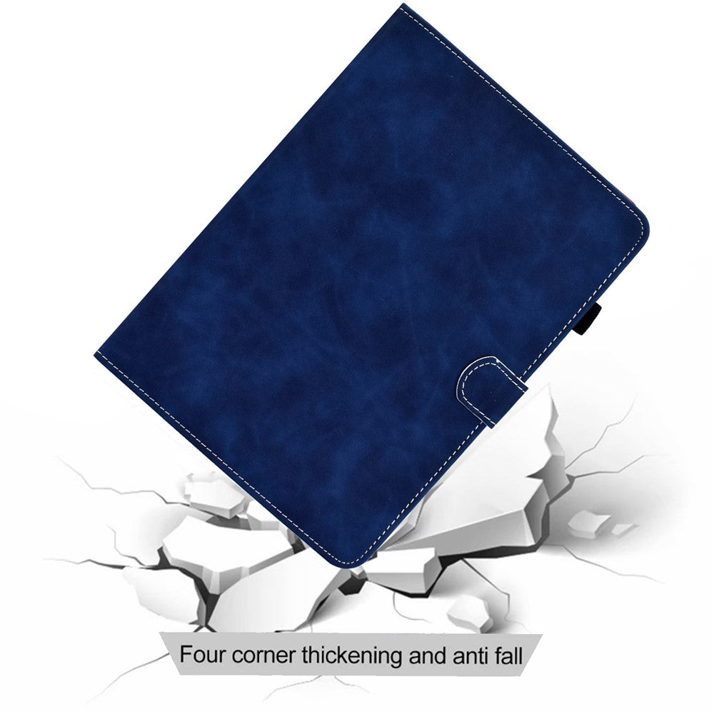 For Lenovo Tab M11 / Xiaoxin Pad 11 2024 Tablet Cover Shockproof Leather Card Holder Stand Case - Blue