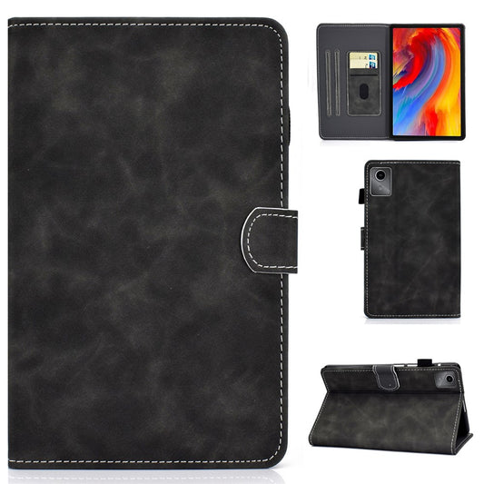 For Lenovo Tab M11 / Xiaoxin Pad 11 2024 Tablet Cover Shockproof Leather Card Holder Stand Case - Black