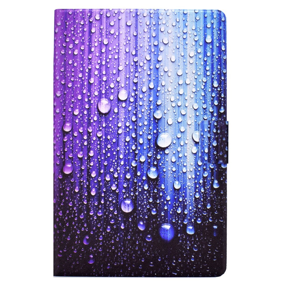 For Lenovo Tab M11 / Xiaoxin Pad 11 2024 Case Card Holder Pattern Leather Tablet Cover - Waterdrop
