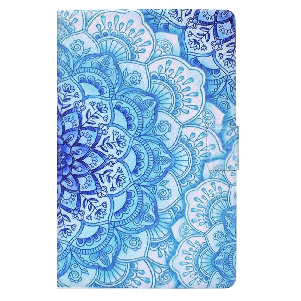 For Lenovo Tab M11 / Xiaoxin Pad 11 2024 Case Card Holder Pattern Leather Tablet Cover - Mandala Flower