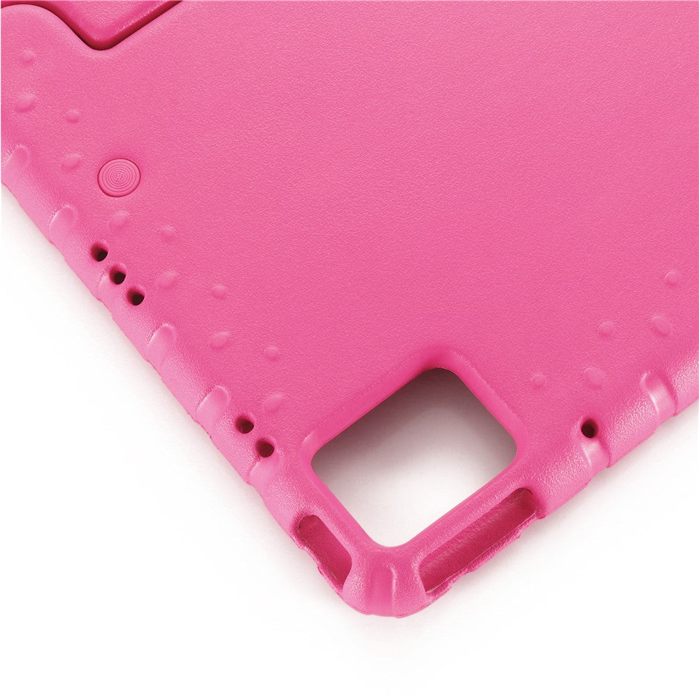 For Lenovo Tab M11 / Xiaoxin Pad 11 2024 Case Handle Kickstand EVA Tablet Cover - Rose