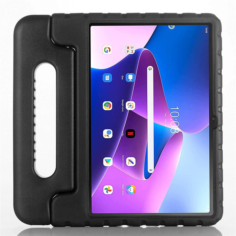 For Lenovo Tab M11  /  Xiaoxin Pad 11 2024 Case Handle Kickstand EVA Tablet Cover - Black