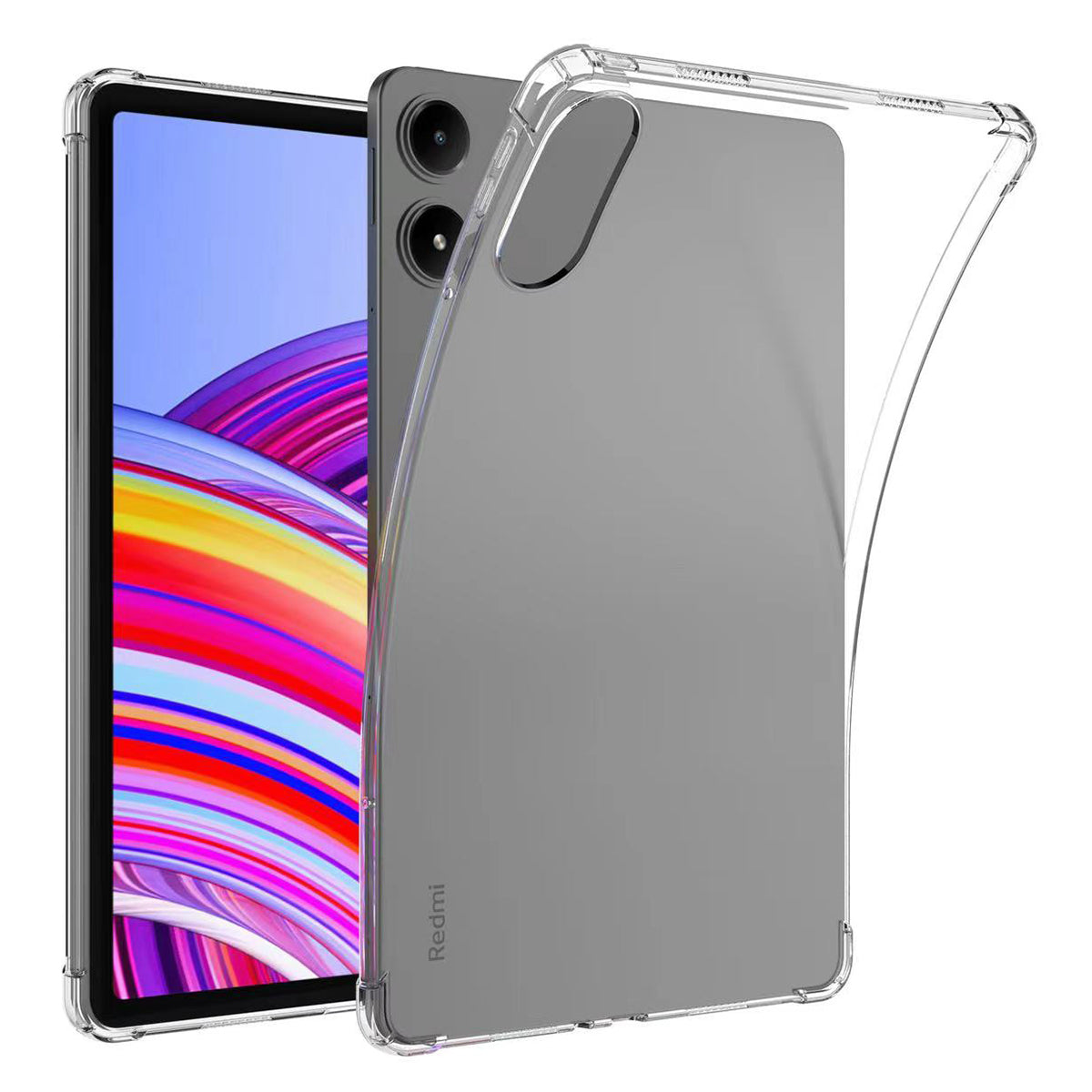 For Xiaomi Redmi Pad Pro Case Four Corner Protection Transparent Tablet TPU Cover