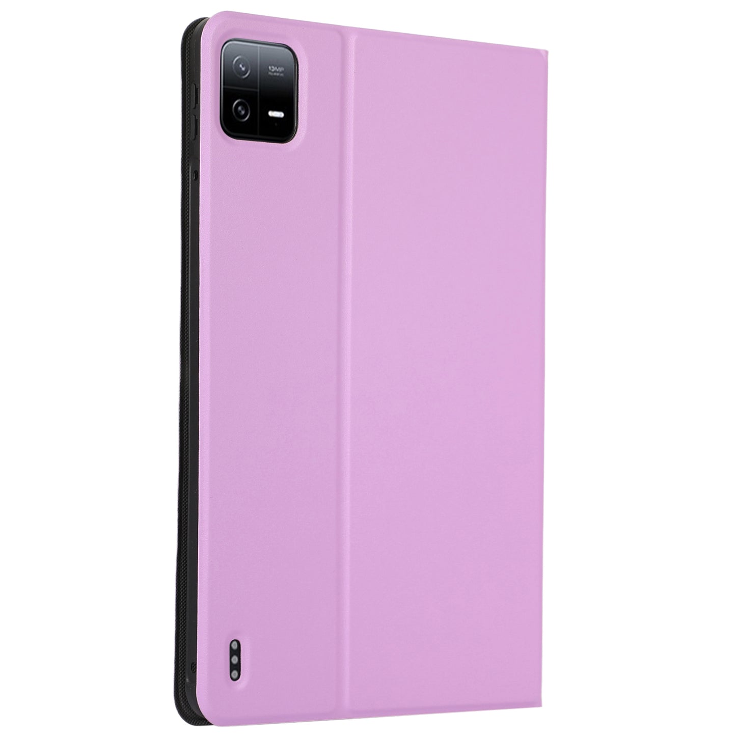 For Xiaomi Pad 6S Pro 12.4 Tablet Case Anti-Drop PU Leather Flip Cover - Purple