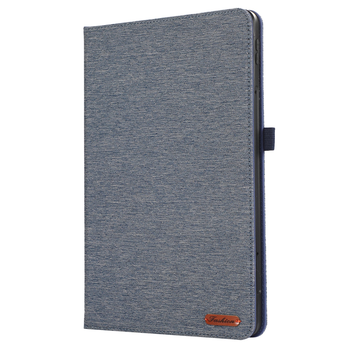 For Xiaomi Redmi Pad Pro Card Holder Cloth Texture Leather Case Tablet Stand Cover - Blue