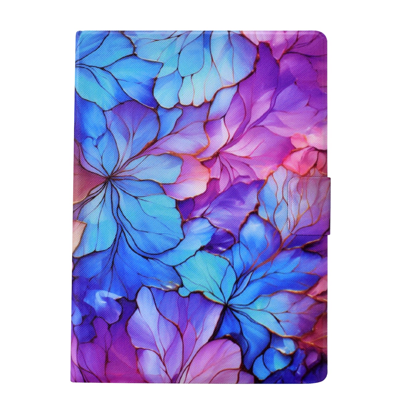 For Amazon Kindle Paperwhite (2021) Case Card Slot Pattern Printing Leather E-Reader Cover - Petal