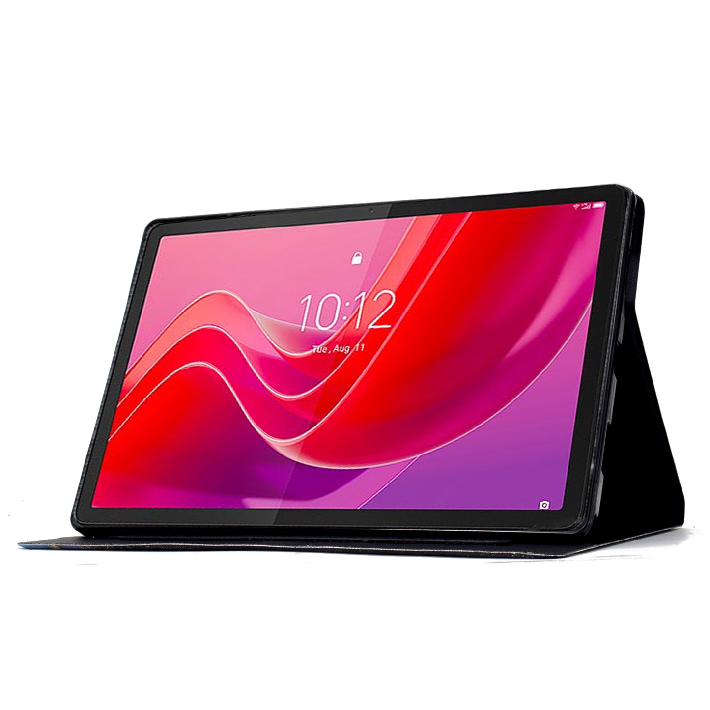 For Lenovo Tab M11 / Xiaoxin Pad 11 2024 Case Pattern Printing PU Leather Tablet Cover - Petal
