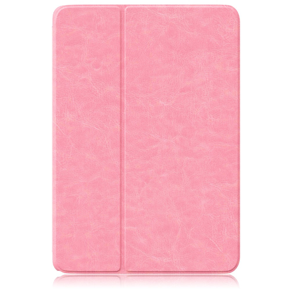 For Lenovo Tab M11 TB330 / Xiaoxin Pad 11 2024 Case Rotate Stand PU Leather+Acrylic+TPU Tablet Cover - Pink