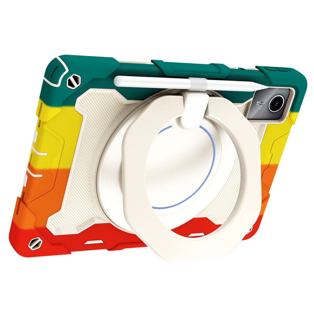 For Lenovo Tab M11 / Tab K11 Wholesale Tablet Case PC+Silicone Cover with Kickstand - Colorful Red