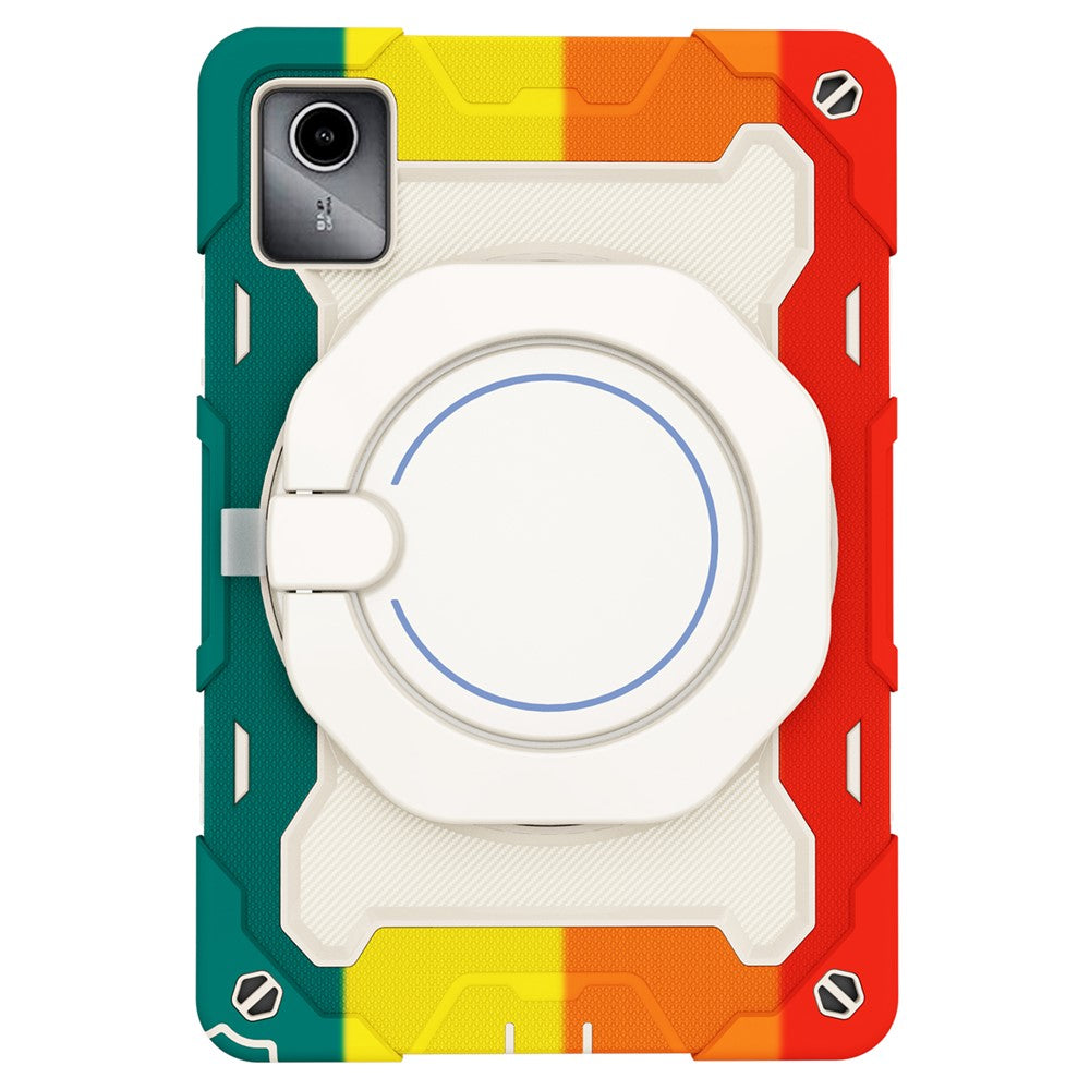 For Lenovo Tab M11 / Tab K11 Wholesale Tablet Case PC+Silicone Cover with Kickstand - Colorful Red