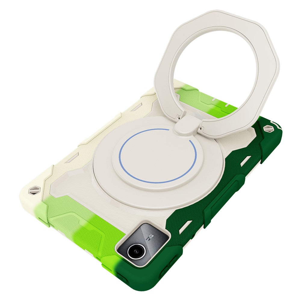 For Lenovo Tab M11 / Tab K11 Wholesale Tablet Case PC+Silicone Cover with Kickstand - Colorful Green