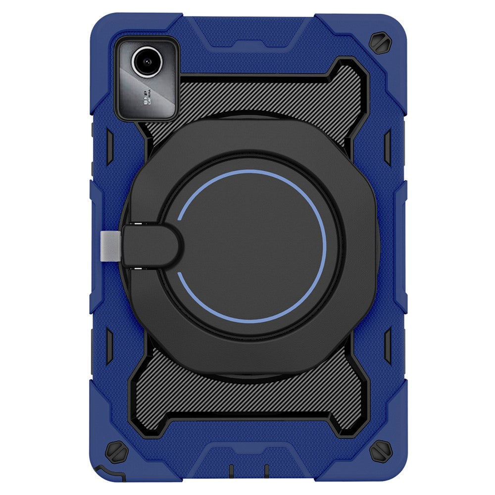 For Lenovo Tab M11 / Tab K11 Wholesale Tablet Case PC+Silicone Cover with Kickstand - Navy Blue