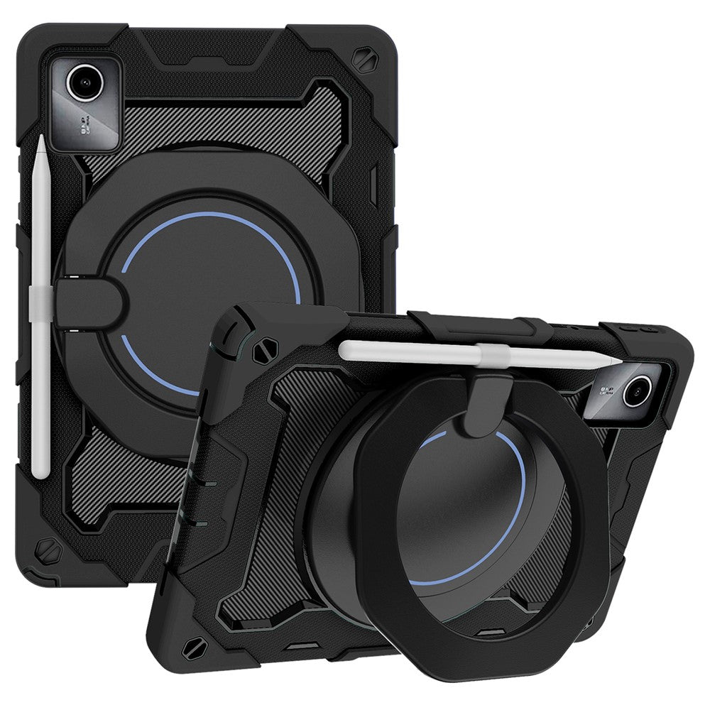 For Lenovo Tab M11 / Tab K11 Wholesale Tablet Case PC+Silicone Cover with Kickstand - Black