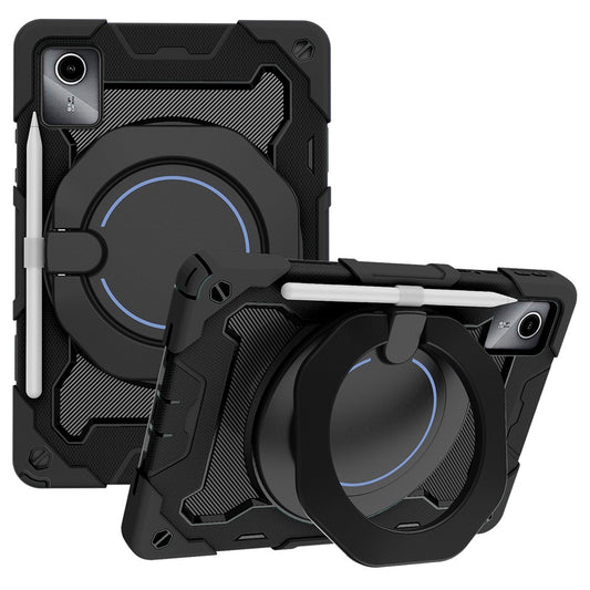 For Lenovo Tab M11 / Tab K11 Wholesale Tablet Case PC+Silicone Cover with Kickstand - Black