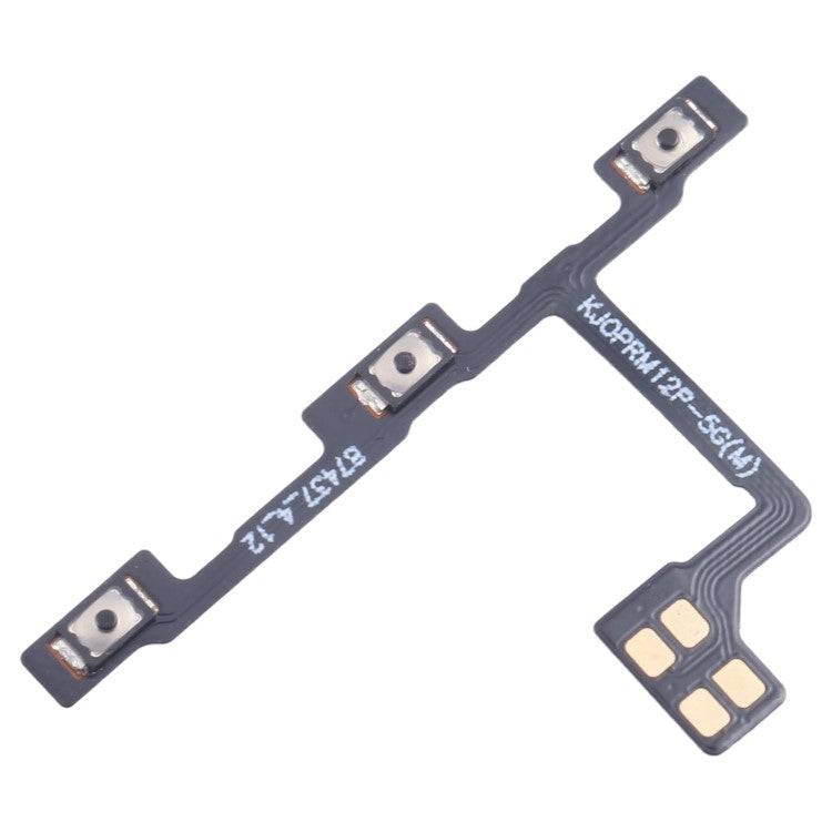 For Realme 12 Pro 5G Power On / Off and Volume Flex Cable (Without Logo)