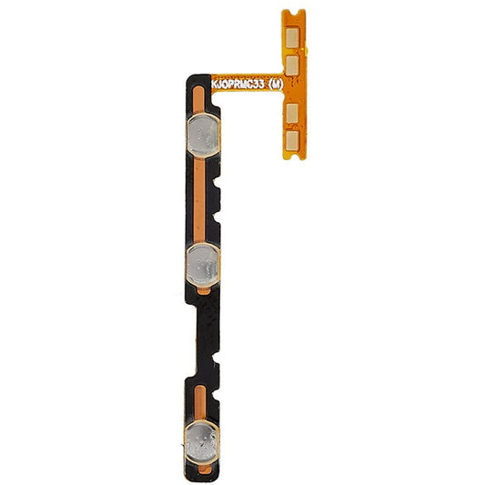 For Realme C30 4G / C33 4G Power On  /  Off and Volume Flex Cable Replacement Part (without Logo)