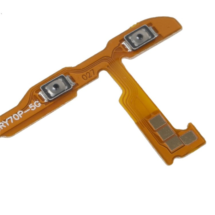 For Honor 70 Pro 5G Power On / Off and Volume Flex Cable Replacement Part (without Logo)