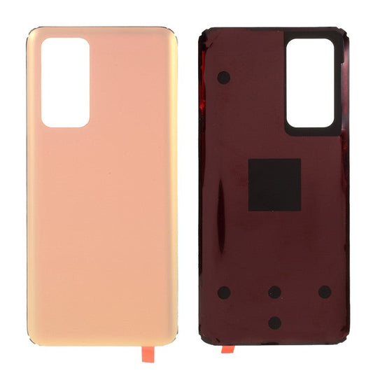 Phone Battery Housing with Adhesive Sticker for Huawei P40 - Gold