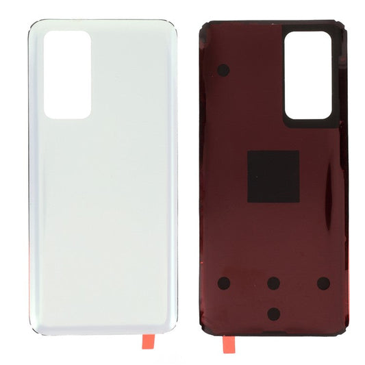 Phone Battery Housing with Adhesive Sticker for Huawei P40 - White