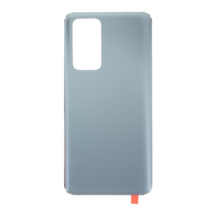 Phone Battery Housing with Adhesive Sticker for Huawei P40 - Silver