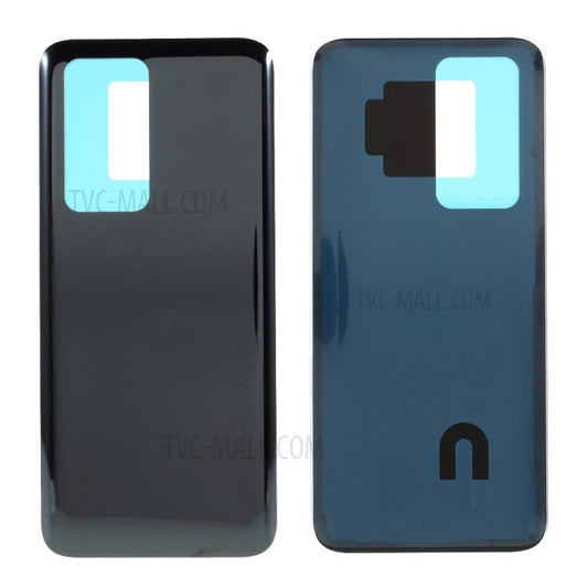 Battery Housing Back Cover with Adhesive Sticker for Huawei P40 Pro - Black