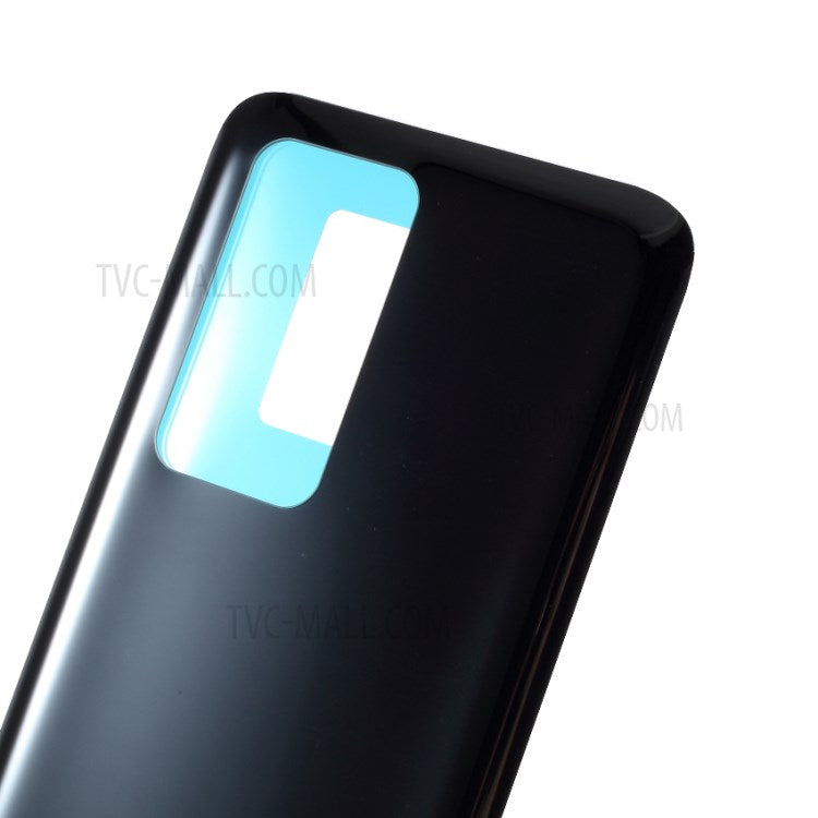 Battery Housing Back Cover with Adhesive Sticker for Huawei P40 Pro - Black