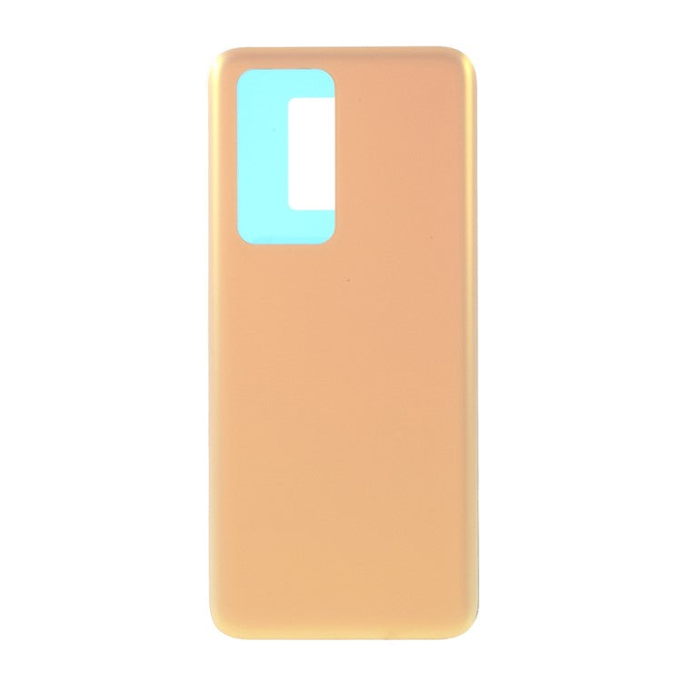 Battery Housing Back Cover with Adhesive Sticker for Huawei P40 Pro - Gold