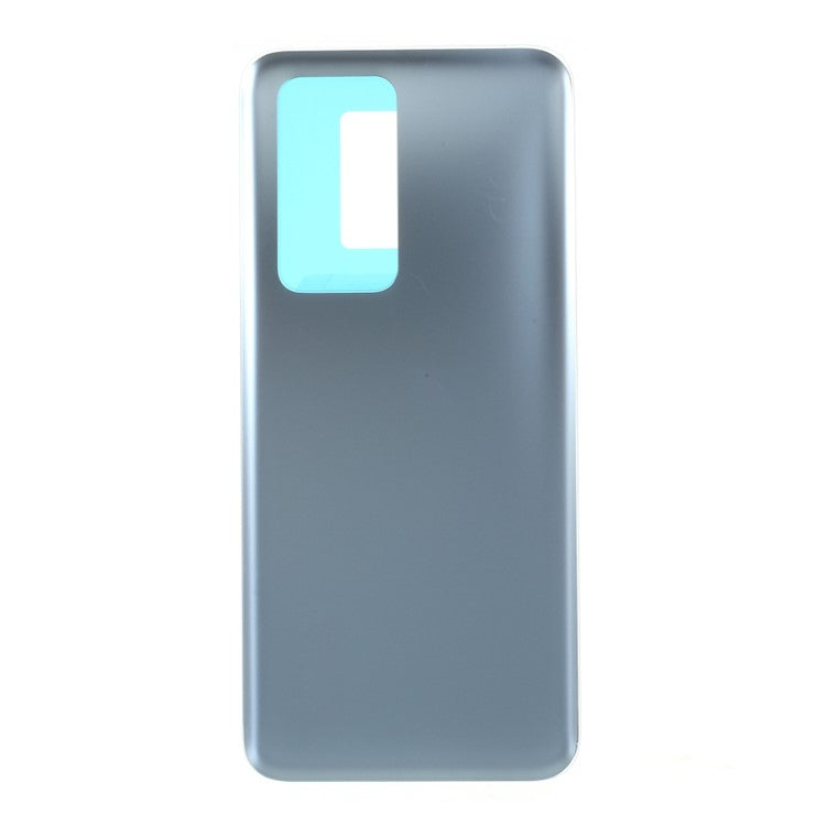 Battery Housing Back Cover with Adhesive Sticker for Huawei P40 Pro - Silver