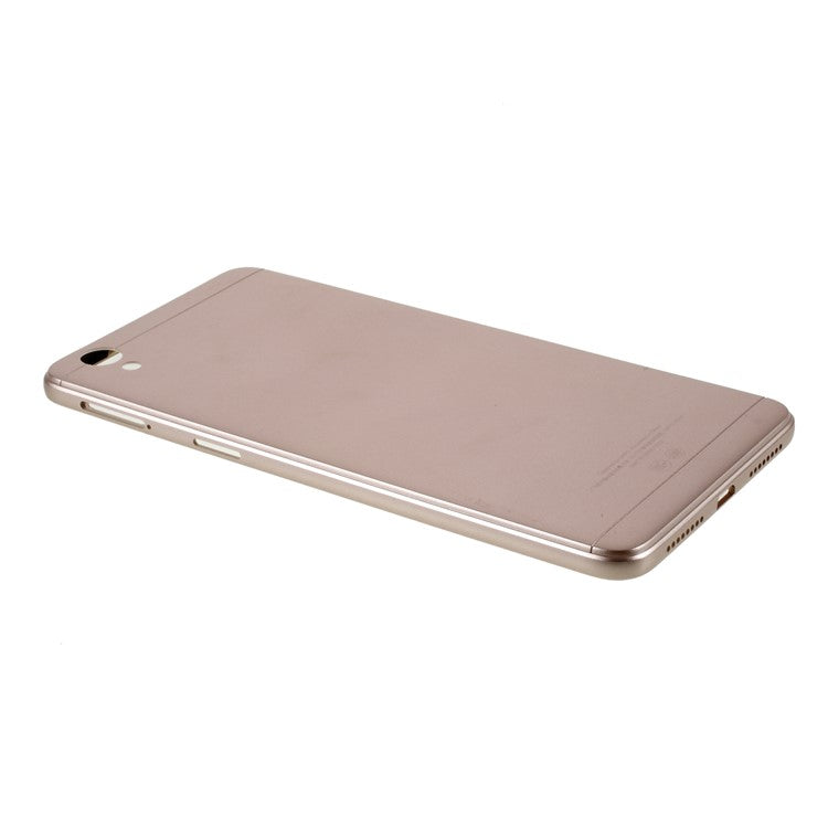 High Quality Back Battery Housing Replacement Back Cover for Oppo A37 - Gold