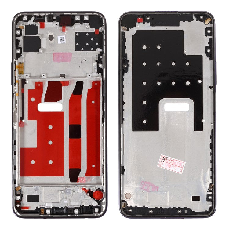OEM Middle Plate Frame Repair Part for Huawei nova 7 SE / P40 Lite 5G - Purple