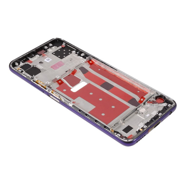 OEM Middle Plate Frame Repair Part for Huawei nova 7 SE / P40 Lite 5G - Purple