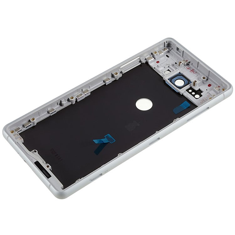 OEM Battery Back Rear Cover Door Housing Replacement for Sony Xperia XZ2 Compact - White