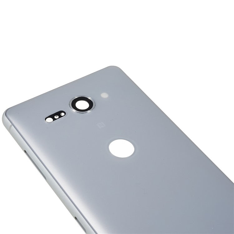 OEM Battery Back Rear Cover Door Housing Replacement for Sony Xperia XZ2 Compact - White