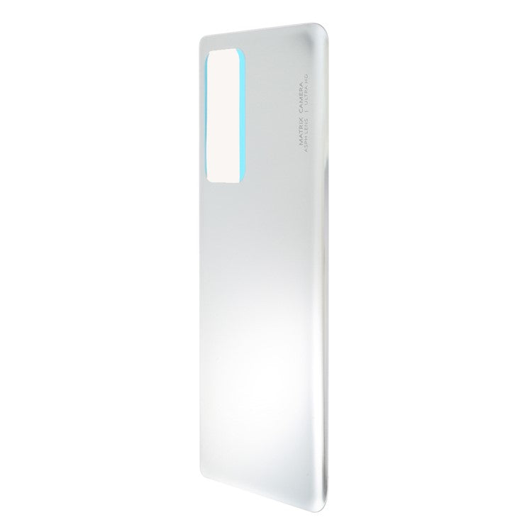 Back Battery Cover Rear Door Housing Case Replacement for Honor V40 5G - Titanium Silver