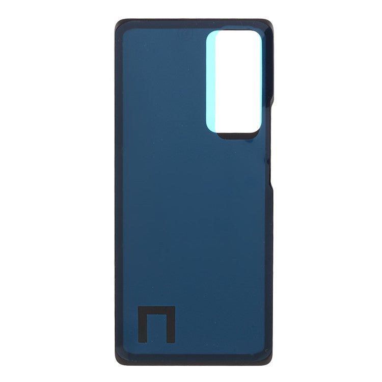 Back Battery Cover Rear Door Housing Case Replacement for Honor V40 5G - Titanium Silver