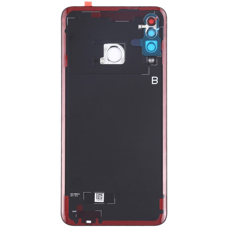 For Huawei P30 Lite (48MP) Battery Back Door Cover Replacement with Camera Ring Cover (without Logo) - White