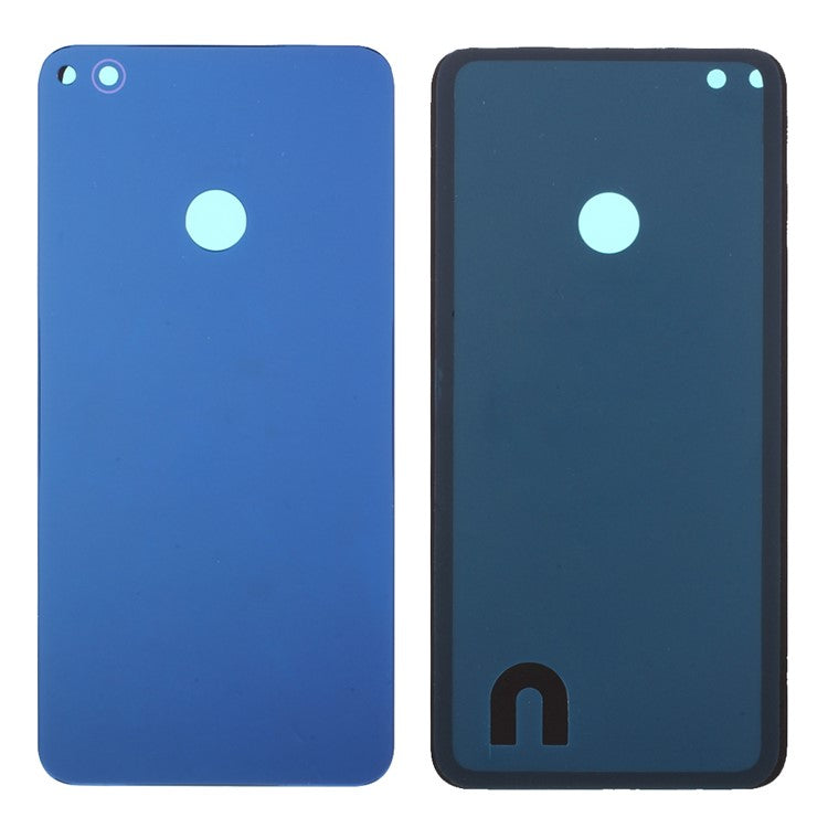 For Huawei P8 Lite (2017) / Honor 8 Lite Battery Cover Back Rear Housing Replacement with Camera Ring Cover Parts (Without Logo) - Blue