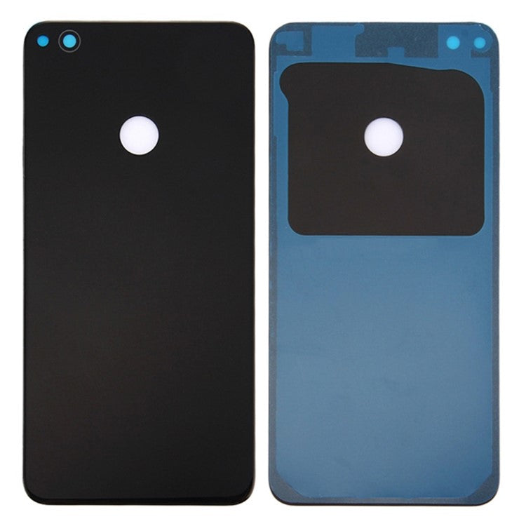 For Huawei P8 Lite (2017) / Honor 8 Lite Battery Cover Back Rear Housing with Camera Ring Cover Parts (Without Logo) - Black