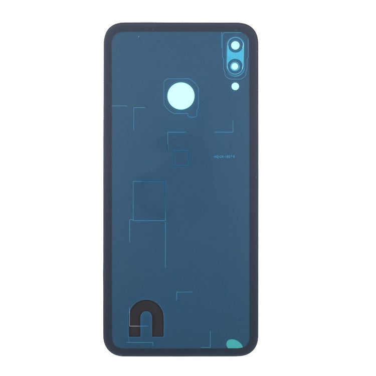 Battery Housing Back Cover with Camera Ring Lens Cover Replacement (without Logo) for Huawei P20 Lite (2018) - Blue