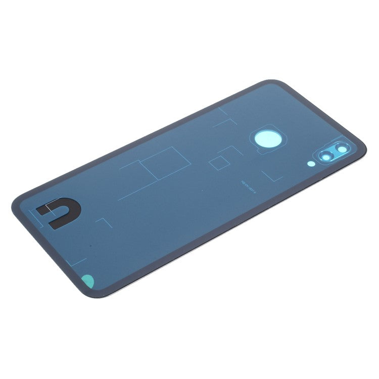 Battery Housing Back Cover with Camera Ring Lens Cover Replacement (without Logo) for Huawei P20 Lite (2018) - Blue