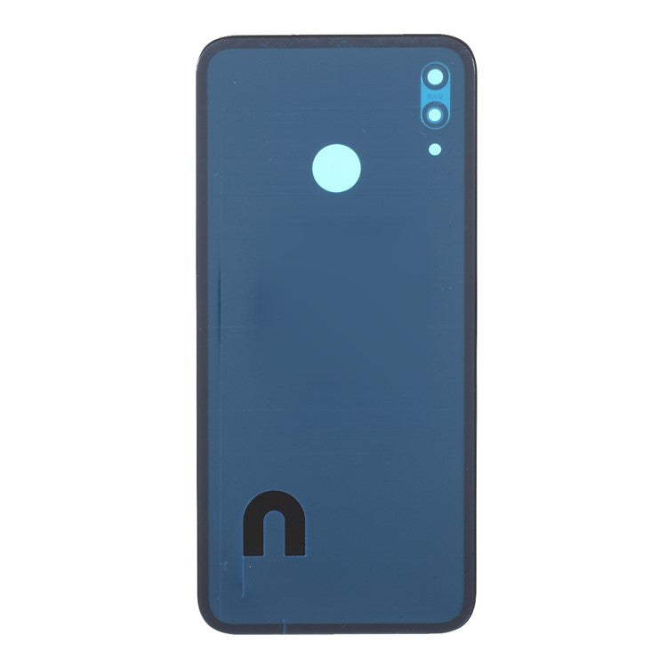 Battery Housing Back Cover with Camera Ring Lens Cover Replacement (without Logo) for Huawei P20 Lite (2018) - Black