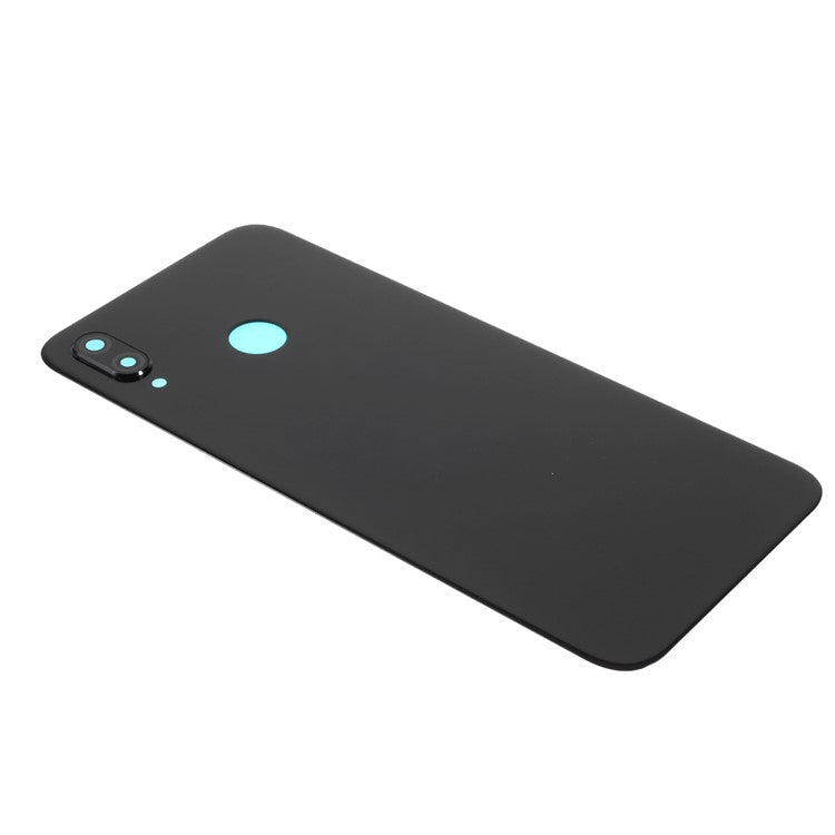 Battery Housing Back Cover with Camera Ring Lens Cover Replacement (without Logo) for Huawei P20 Lite (2018) - Black