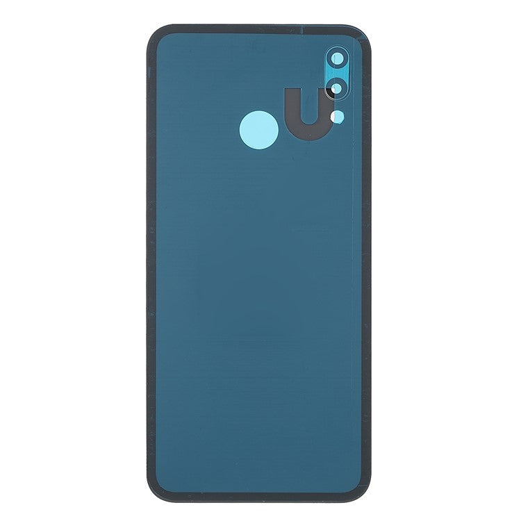 Back Battery Housing Cover with Camera Ring Lens Cover Part (without Logo) for Huawei P20 Lite (2018)/Nova 3e (China) - White