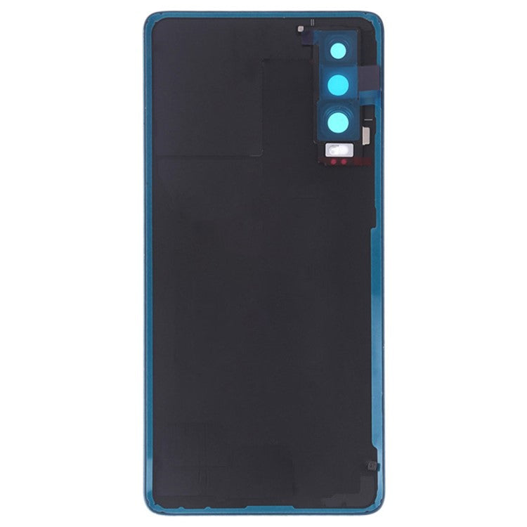 For Huawei P30 Battery Back Cover Rear Housing with Camera Lens Cover Part (without Logo) - Orange