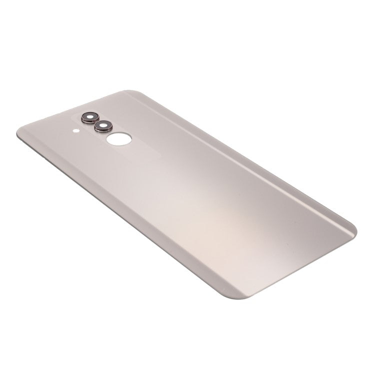 Back Battery Housing Cover with Camera Ring Lens Cover Part (without Logo) for Huawei Mate 20 Lite - Gold