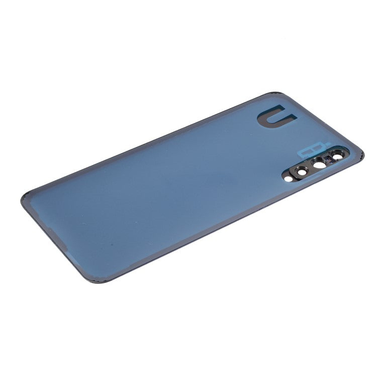 Battery Housing Back Cover with Camera Ring Lens Cover Replacement Part (without Logo) for Huawei P20 Pro - Blue