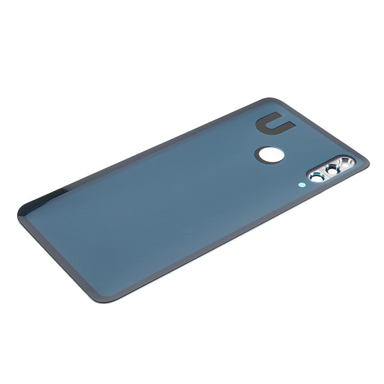 Back Battery Housing Cover with Camera Ring Lens Cover Part (without Logo) for Huawei P30 Lite (24MP) - Blue