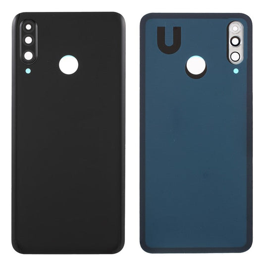Back Battery Housing Cover with Camera Ring Lens Cover Part (without Logo) for Huawei P30 Lite (24MP) - Black