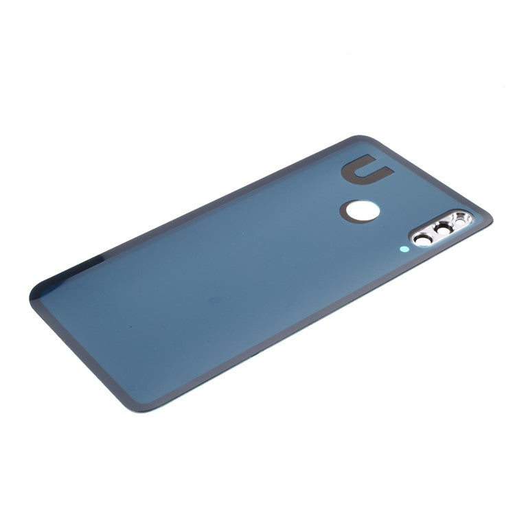Back Battery Housing Cover with Camera Ring Lens Cover Part (without Logo) for Huawei P30 Lite (24MP) - Black