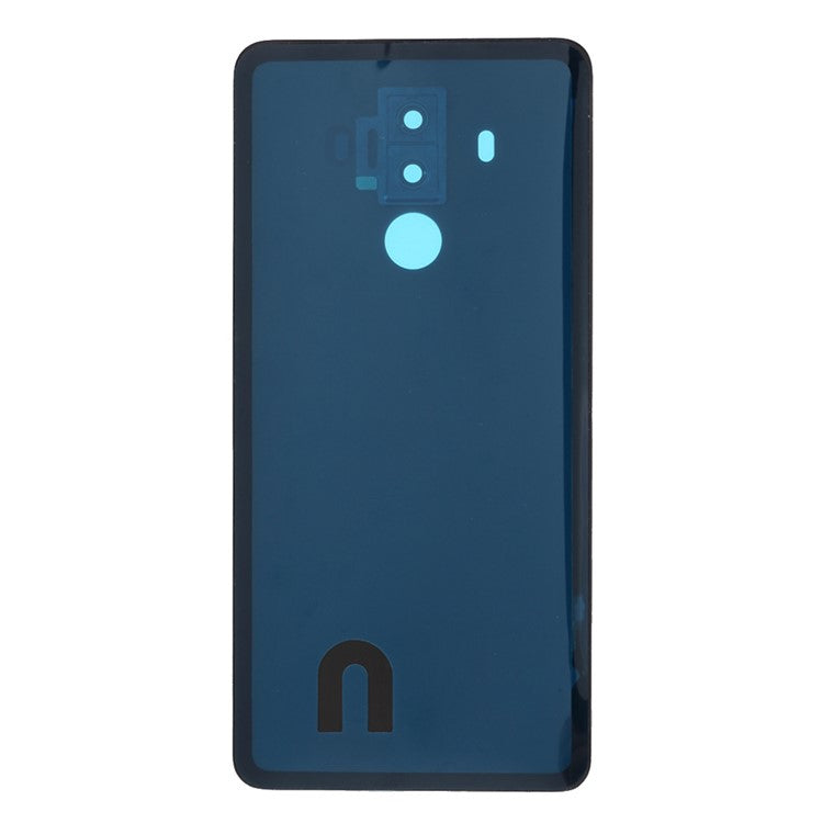 Back Battery Housing Cover with Camera Ring Lens Cover Part (without Logo) for Huawei Mate 10 Pro - Blue